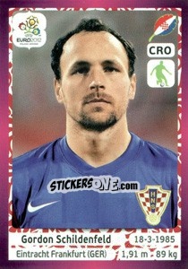 Sticker Gordon Schildenfeld - UEFA Euro Poland-Ukraine 2012. Deutschland edition n. 379 - Panini