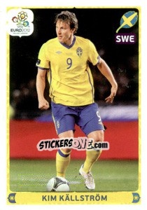 Cromo Kim Källström - UEFA Euro Poland-Ukraine 2012. Deutschland edition - Panini