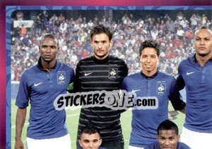 Sticker Team - France - UEFA Euro Poland-Ukraine 2012. Deutschland edition n. 457 - Panini
