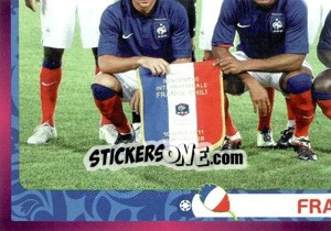 Sticker Team - France - UEFA Euro Poland-Ukraine 2012. Deutschland edition n. 459 - Panini