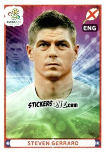 Cromo Steven Gerrard - UEFA Euro Poland-Ukraine 2012. Deutschland edition - Panini