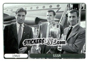 Sticker 1960 SSSR - UEFA Euro Poland-Ukraine 2012. Deutschland edition n. 514 - Panini