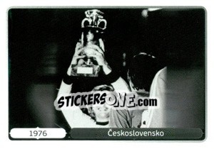 Sticker 1976 Ceskoslovensko - UEFA Euro Poland-Ukraine 2012. Deutschland edition - Panini