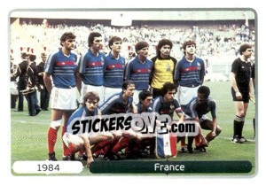 Sticker 1984 France - UEFA Euro Poland-Ukraine 2012. Deutschland edition n. 525 - Panini