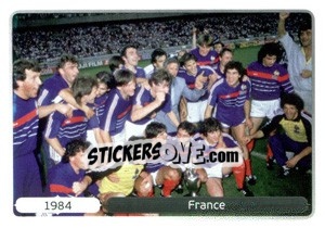 Sticker 1984 France - UEFA Euro Poland-Ukraine 2012. Deutschland edition n. 526 - Panini