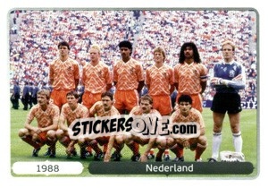 Sticker 1988 Nederland - UEFA Euro Poland-Ukraine 2012. Deutschland edition - Panini
