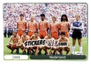 Sticker 1988 Nederland - UEFA Euro Poland-Ukraine 2012. Deutschland edition n. 527 - Panini