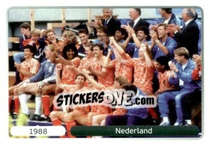 Sticker 1988 Nederland - UEFA Euro Poland-Ukraine 2012. Deutschland edition n. 528 - Panini