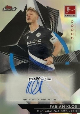 Sticker Fabian Klos - Bundesliga Finest 2020-2021
 n. BCA-FK - Topps