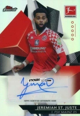 Sticker Jeremiah St. Juste - Bundesliga Finest 2020-2021
 n. BCA-JS - Topps