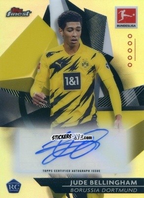 Sticker Jude Bellingham - Bundesliga Finest 2020-2021
 n. BCA-JBE - Topps