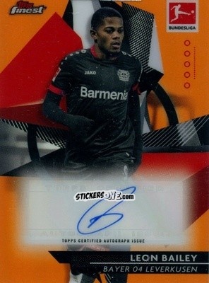 Sticker Leon Bailey - Bundesliga Finest 2020-2021
 n. BCA-LBA - Topps