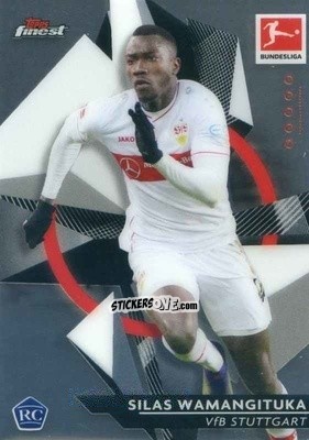 Sticker Silas Wamangituka - Bundesliga Finest 2020-2021
 n. 93 - Topps