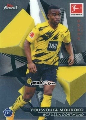 Sticker Youssoufa Moukoko - Bundesliga Finest 2020-2021
 n. 29 - Topps