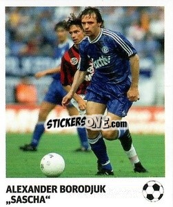 Sticker Alexander Borodjuk - 'Sascha' - Pöhler, Typen, Zauberer!
 n. 44 - Juststickit