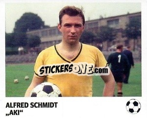 Cromo Alfred Schmidt - 'Aki' - Pöhler, Typen, Zauberer!
 - Juststickit