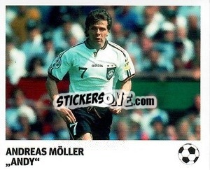 Sticker Andreas Möller - 'Andy' - Pöhler, Typen, Zauberer!
 n. 197 - Juststickit
