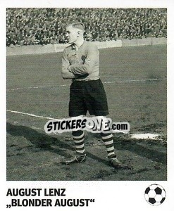 Figurina August Lenz - 'Blonder August' - Pöhler, Typen, Zauberer!
 n. 174 - Juststickit