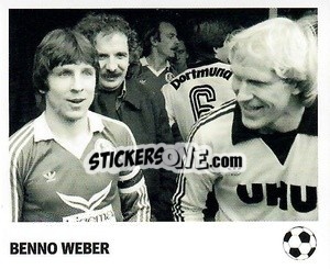 Cromo Benno Weber - Pöhler, Typen, Zauberer!
 - Juststickit