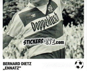 Figurina Bernard Dietz - 'Ennatz' - Pöhler, Typen, Zauberer!
 n. 65 - Juststickit