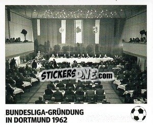 Figurina Bundesliga-Gründung - in Dortmund 1962