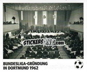 Sticker Bundesliga-Gründung - in Dortmund 1962 - Pöhler, Typen, Zauberer!
 n. 16 - Juststickit