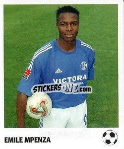 Sticker Emile Mpenza - Pöhler, Typen, Zauberer!
 n. 198 - Juststickit