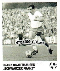 Sticker Franz Krauthausen - 'Schwarzer Franz'