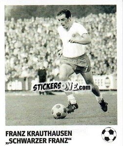 Sticker Franz Krauthausen - 'Schwarzer Franz' - Pöhler, Typen, Zauberer!
 n. 155 - Juststickit