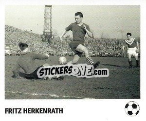 Cromo Fritz Herkenrath - Pöhler, Typen, Zauberer!
 n. 114 - Juststickit
