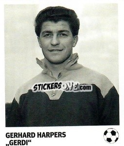 Cromo Gerhard Hapers - 'Gerdi'