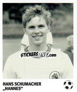 Cromo Hans Schumacher - 'Hannes'