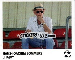 Sticker Hans-Joachim Sommers - 'Hajo' - Pöhler, Typen, Zauberer!
 n. 264 - Juststickit
