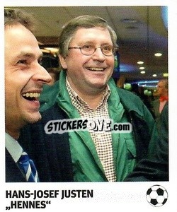 Sticker Hans-Josef Justen - 'Hennes'