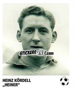 Cromo Heinz Kördell - 'Heiner' - Pöhler, Typen, Zauberer!
 - Juststickit