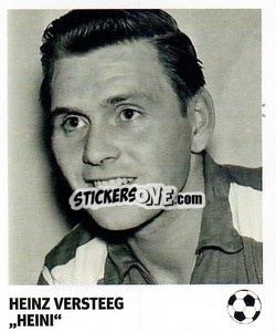 Cromo Heinz Versteeg - 'Heini' - Pöhler, Typen, Zauberer!
 - Juststickit
