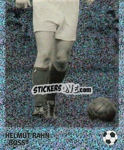 Sticker Helmut Rahn - 'Boss' - Pöhler, Typen, Zauberer!
 n. 228 - Juststickit