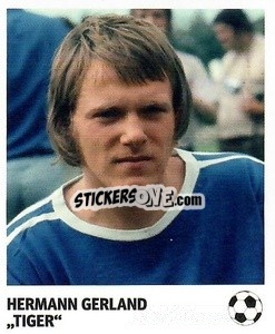 Sticker Hermann Gerland - 'Tiger' - Pöhler, Typen, Zauberer!
 - Juststickit