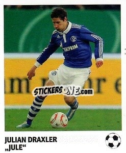 Cromo Julian Draxler - 'Juli' - Pöhler, Typen, Zauberer!
 - Juststickit