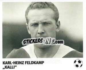 Sticker Karl-Heinz Feldkamp - 'Kalli' - Pöhler, Typen, Zauberer!
 n. 76 - Juststickit