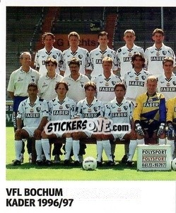 Sticker Klaus Die Saison 1996/97ischer - Pöhler, Typen, Zauberer!
 n. 359 - Juststickit