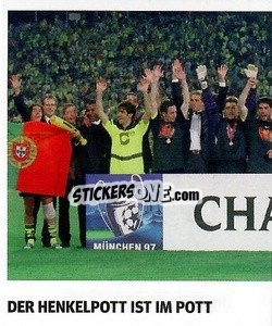 Sticker Klaus Die Saison 1996/97ischer - Pöhler, Typen, Zauberer!
 n. 374 - Juststickit