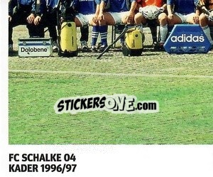 Sticker Klaus Die Saison 1996/97ischer - Pöhler, Typen, Zauberer!
 n. 356 - Juststickit