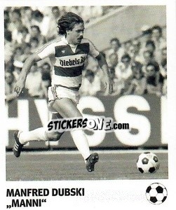 Sticker Manfred Dubski - 'Manni' - Pöhler, Typen, Zauberer!
 - Juststickit