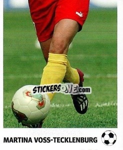 Cromo Martina Voss-Tecklenburg - Pöhler, Typen, Zauberer!
 n. 321 - Juststickit