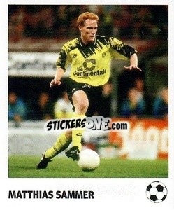 Sticker Matthias Sammer - Pöhler, Typen, Zauberer!
 n. 245 - Juststickit