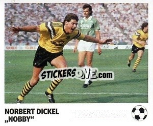 Sticker Norbert Dickel - 'Nobby' - Pöhler, Typen, Zauberer!
 - Juststickit