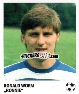 Sticker Ronald Worm - 'Ronnie'