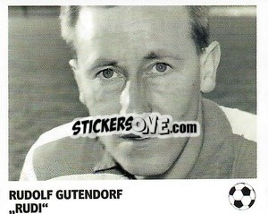 Sticker Rudolf Gutendorf - 'Rudi' - Pöhler, Typen, Zauberer!
 - Juststickit