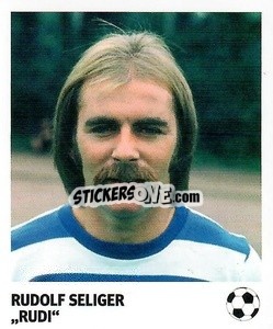 Sticker Rudolf Seliger - 'Rudi' - Pöhler, Typen, Zauberer!
 n. 260 - Juststickit